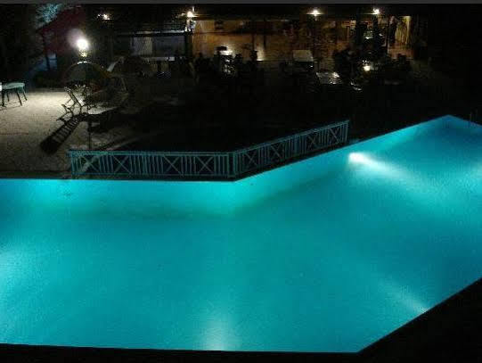 Alkmini Hotel Theológos Eksteriør billede